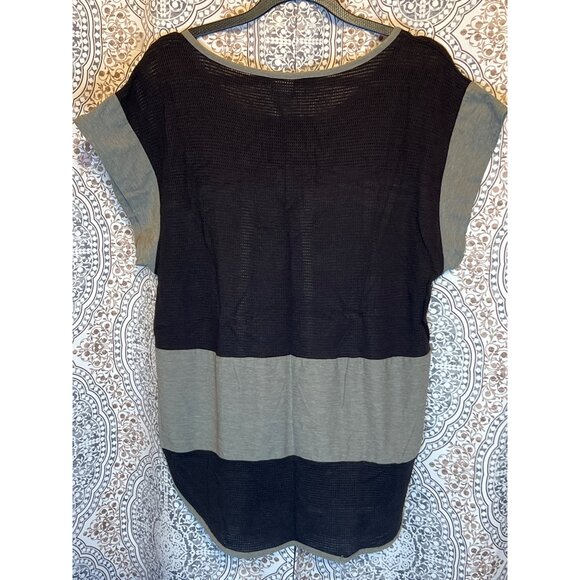 Champion Womens Mesh Panel Colorblock Top Size M - Picture 3 of 8